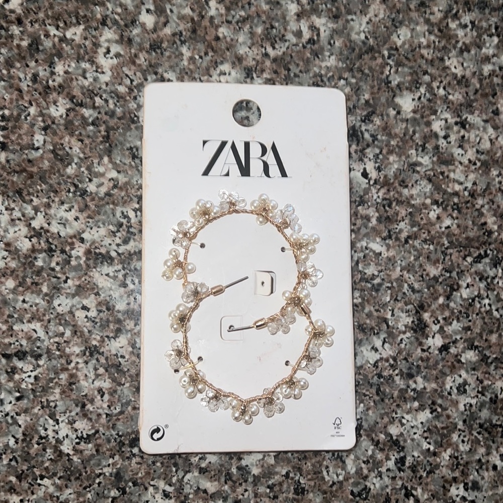 Zara hoop earrings